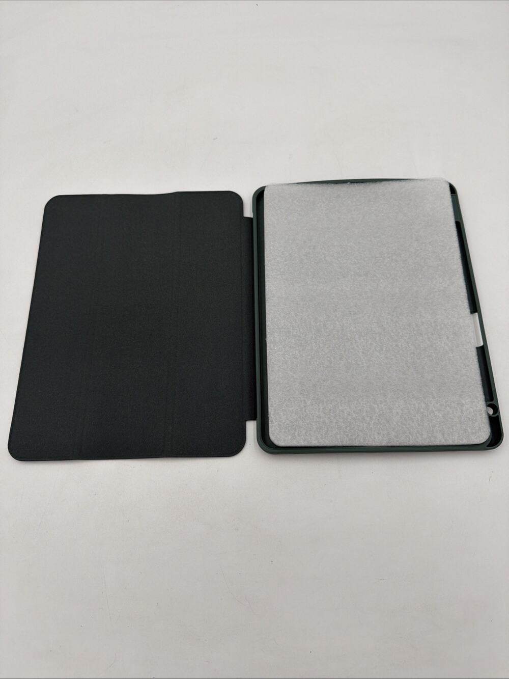 10.9 Inch Green Case for iPad 10th Generation with Pencil Holder, Black